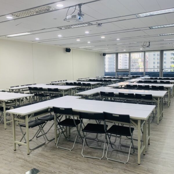台中場地租借-台中CBD教室租借-圖片-A+B教室-分組型
